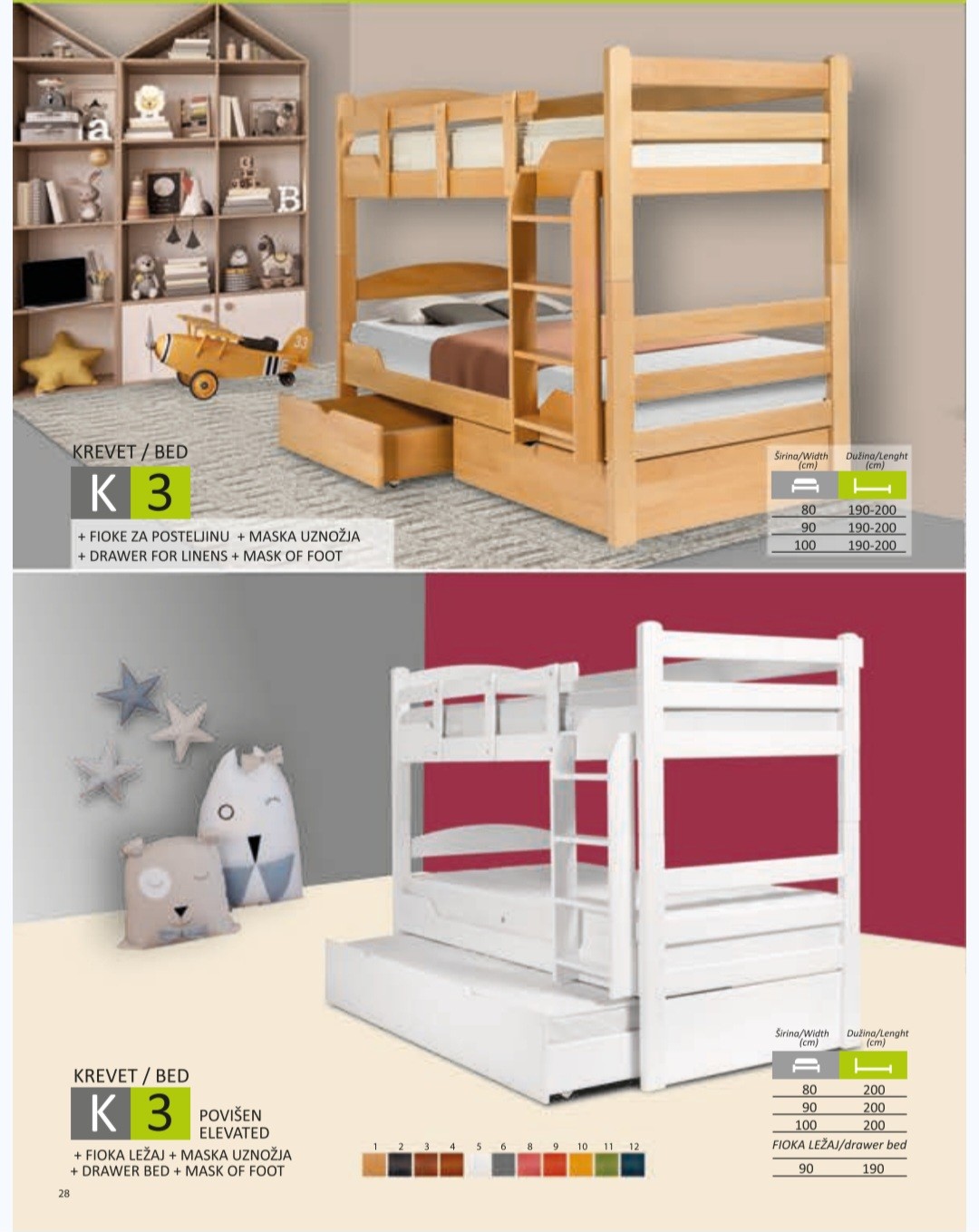 Krevet na sprat K3 - Слика 3